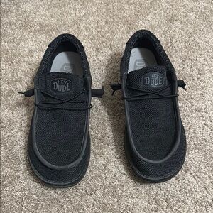 Hey Dude Men's Black Shoes, size 13